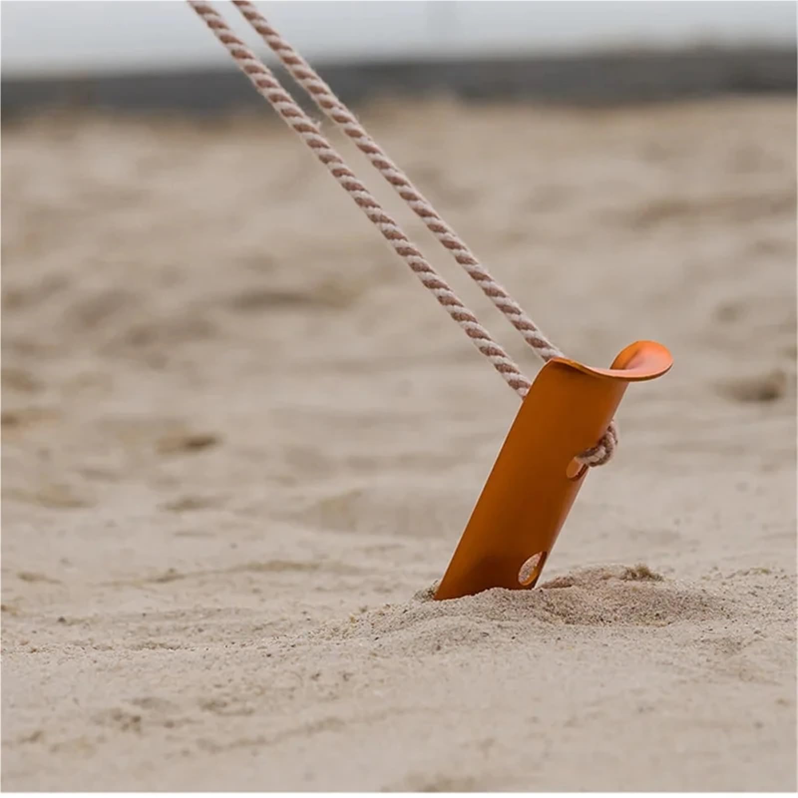 10 pezzi da 31 cm in alluminio a forma di U, chiodi for tende, picchetti neve, sabbia for campeggio all'aperto, escursionismo, spiaggia, terreno, accessori for(Blue)