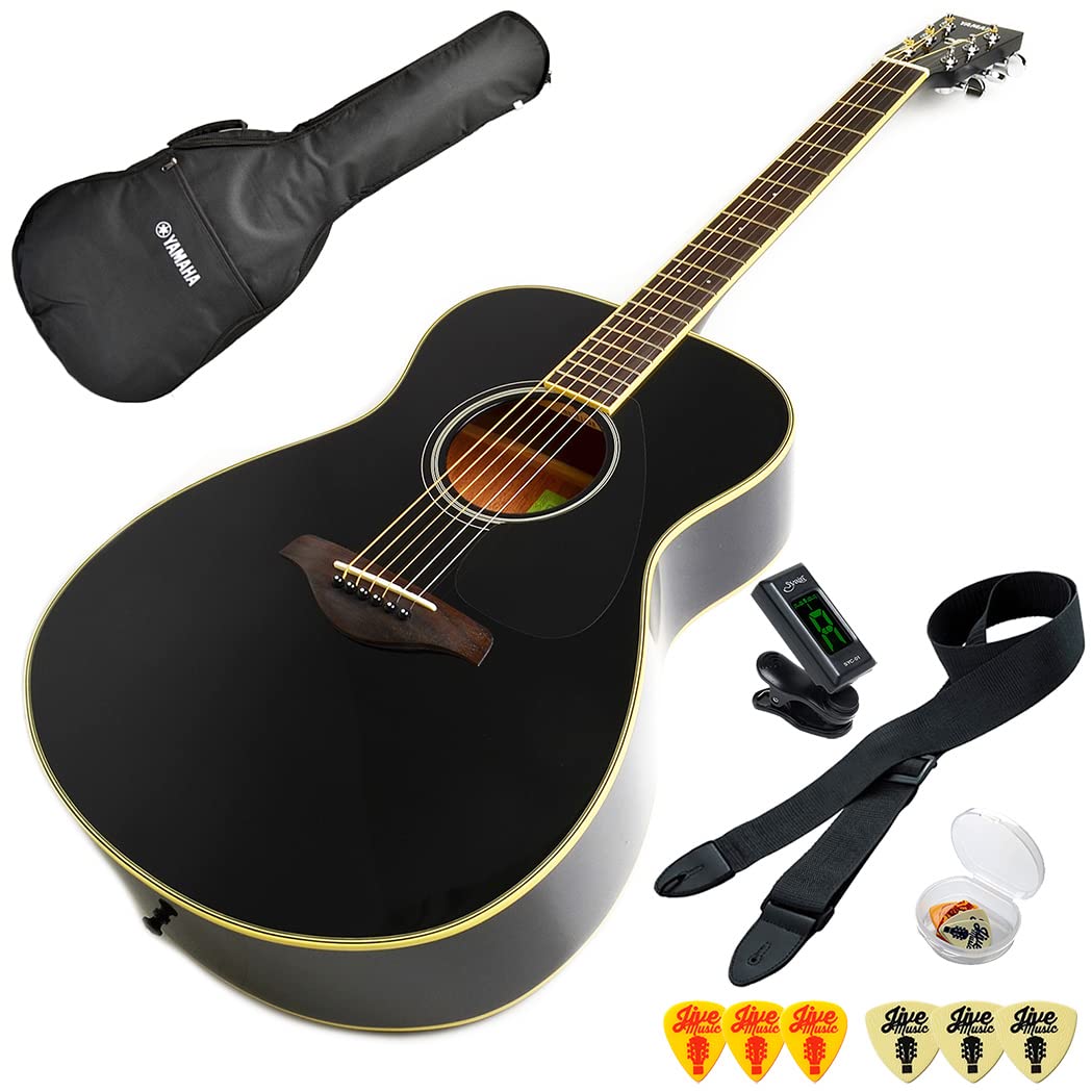 Amazon | アコースティックギター 初心者 セット YAMAHA FS820 BL 