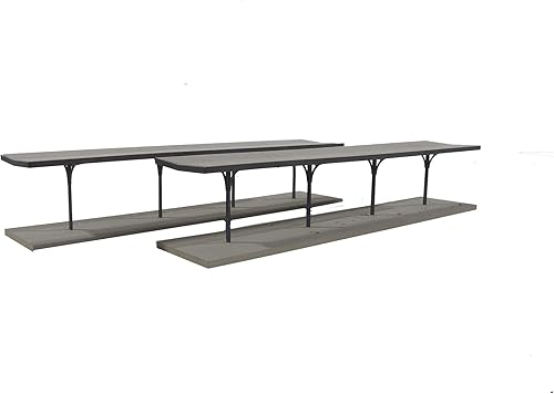 Miniatura 4 de Walthers Cornerstone Kit Serie HO Scale Mariposa Estación Refugios de Plataforma