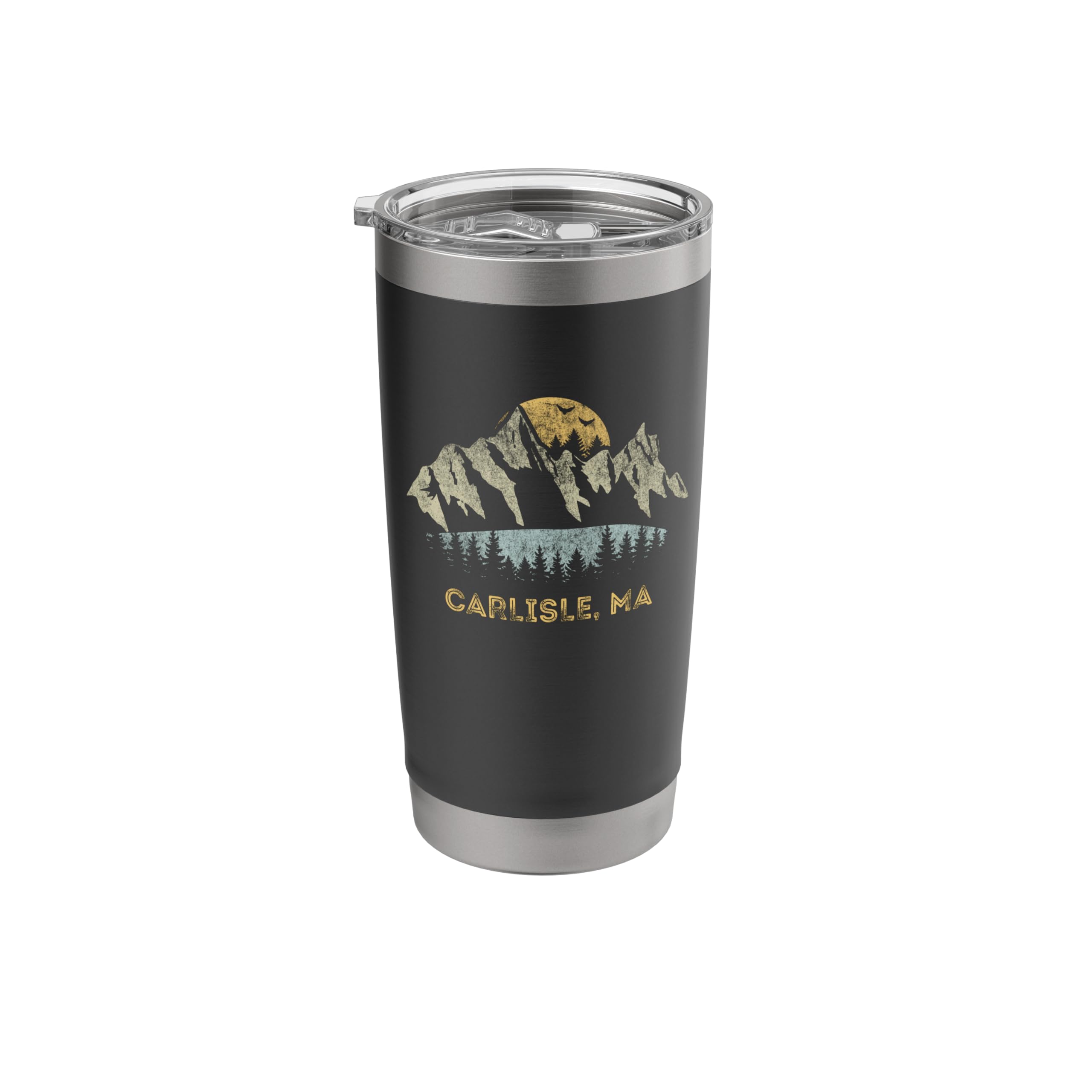 Carlisle Massachusetts Mountain Sunset Sunrise MA Stainless Steel Insulated Tumbler