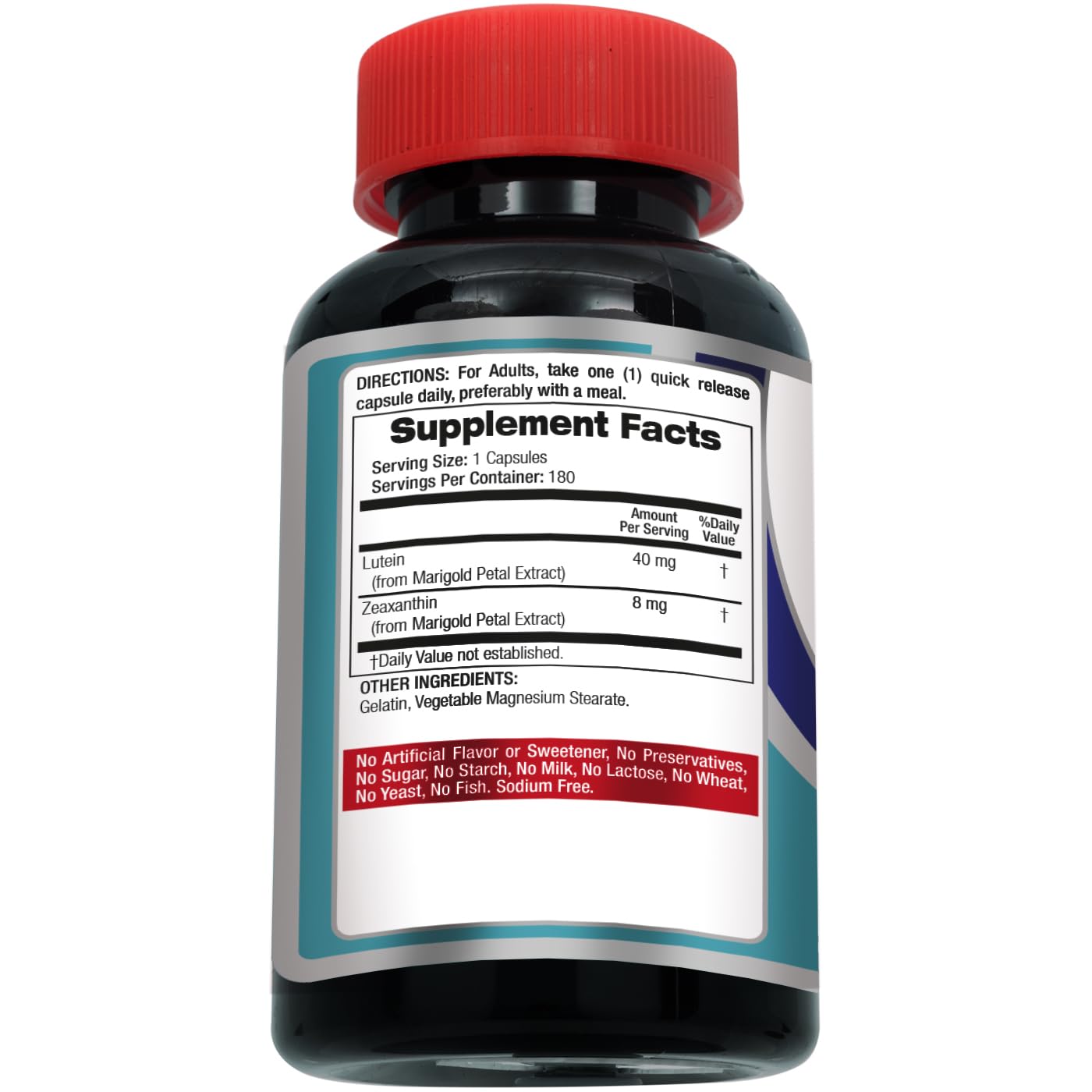 Lab | lutein and zeaxanthin supplements | lutein | 180 Capsules. — Amazon image 9