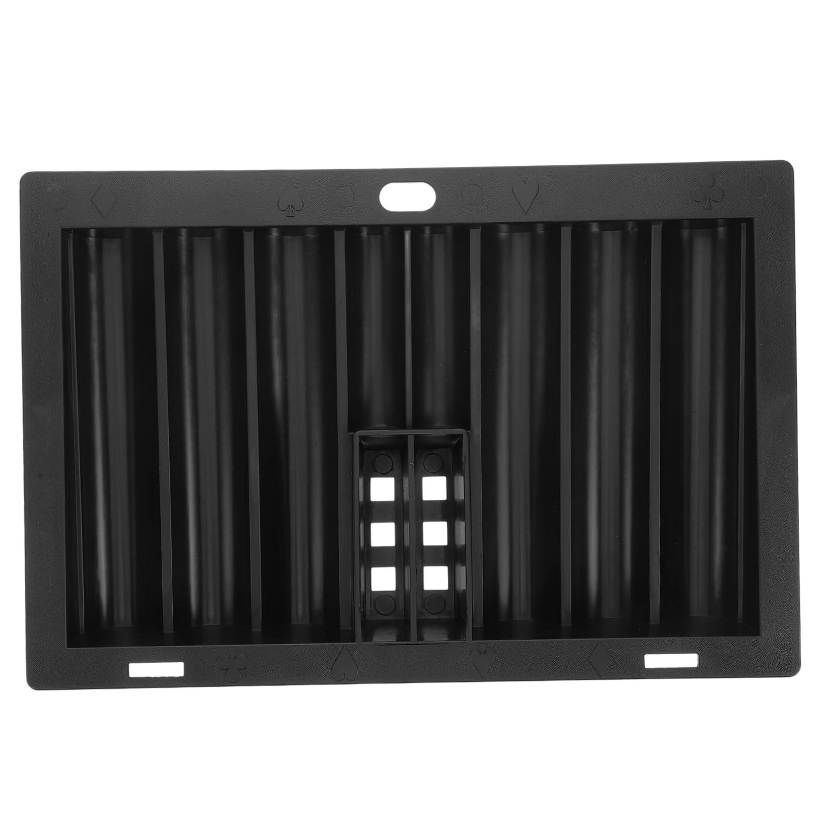 BCOATH Portable Acrylic Poker Chip Holder Transparent Multi Function Chip Tray for Storage Display Compact Design for Construction Fits