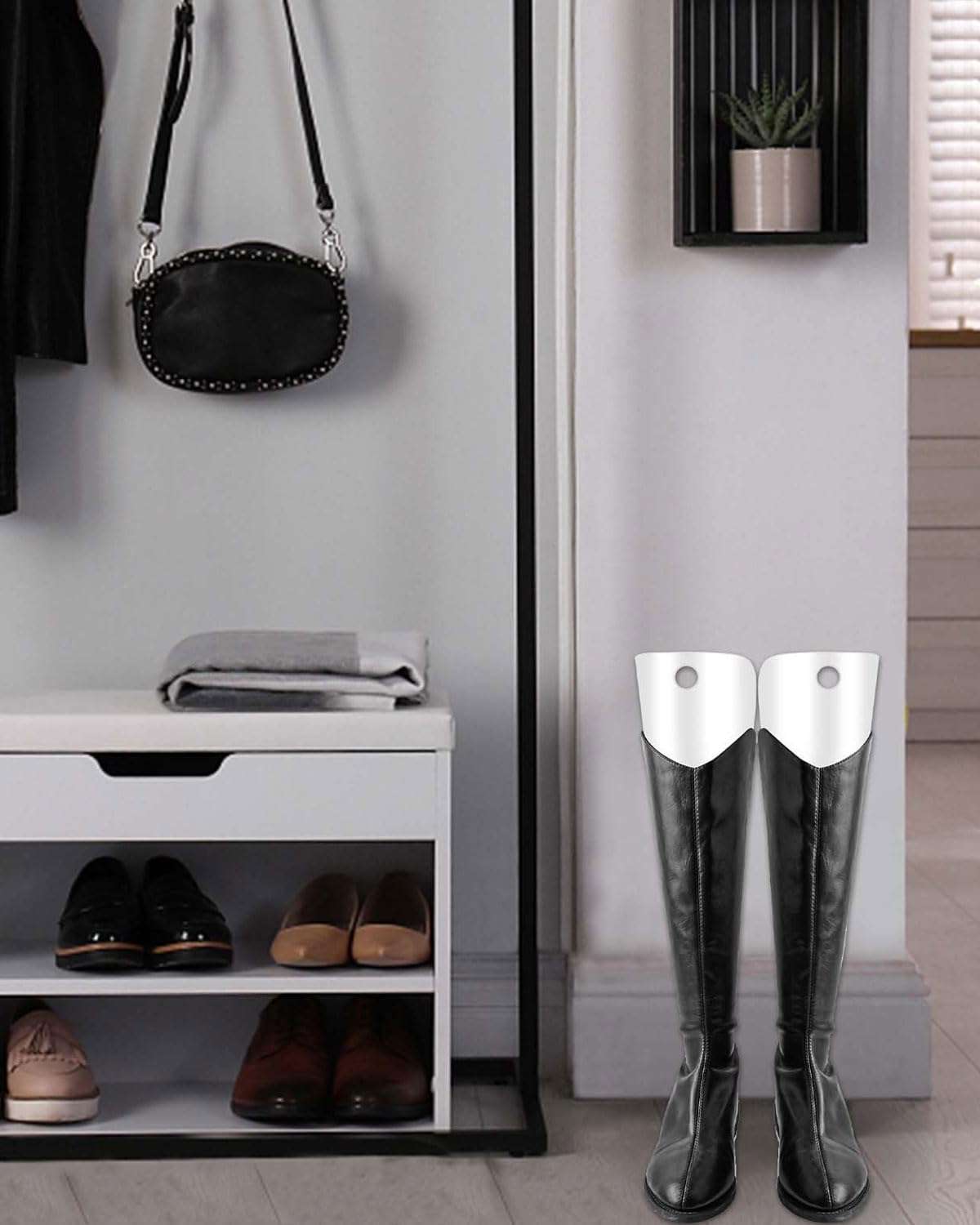 3 Pares Insertos en Forma de Bota, Soporte Alto para Botas y Botas de Alto Apoyo para Mujeres y Hombres
