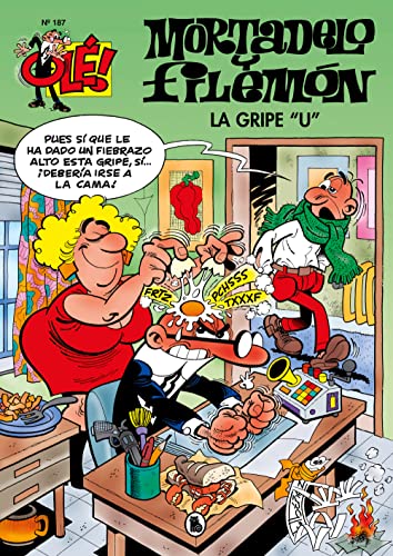 Mortadelo y Filemón. La gripe 'U' (Olé! Mortadelo 187) (Bruguera Clásica)