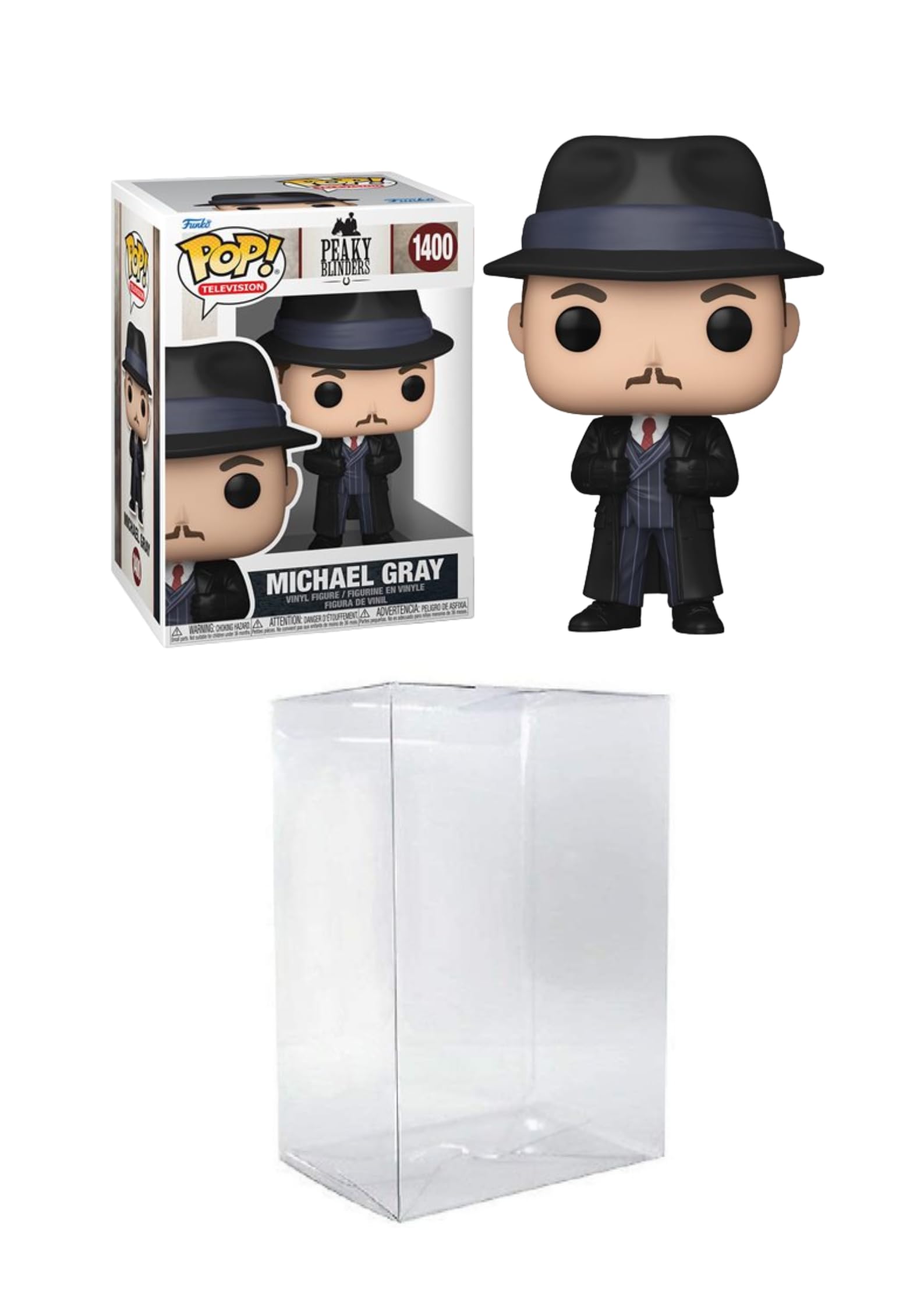 Funko Pop! TV: Peaky Blinders - Michael Gray Bundled with a Byron's Attic Protector