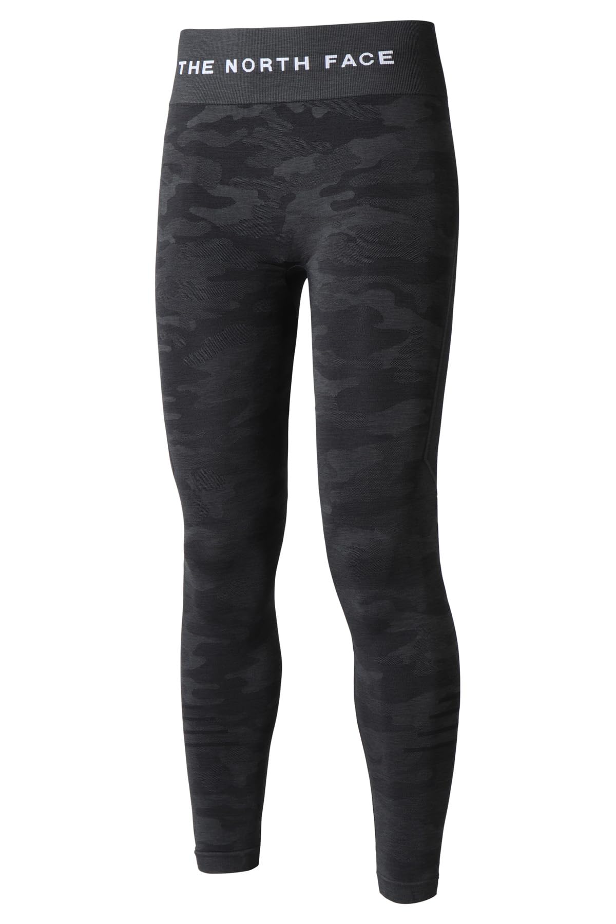 THE NORTH FACE Women's Lab Seamless Leggings, TNF Black/Asphalt Grey, S