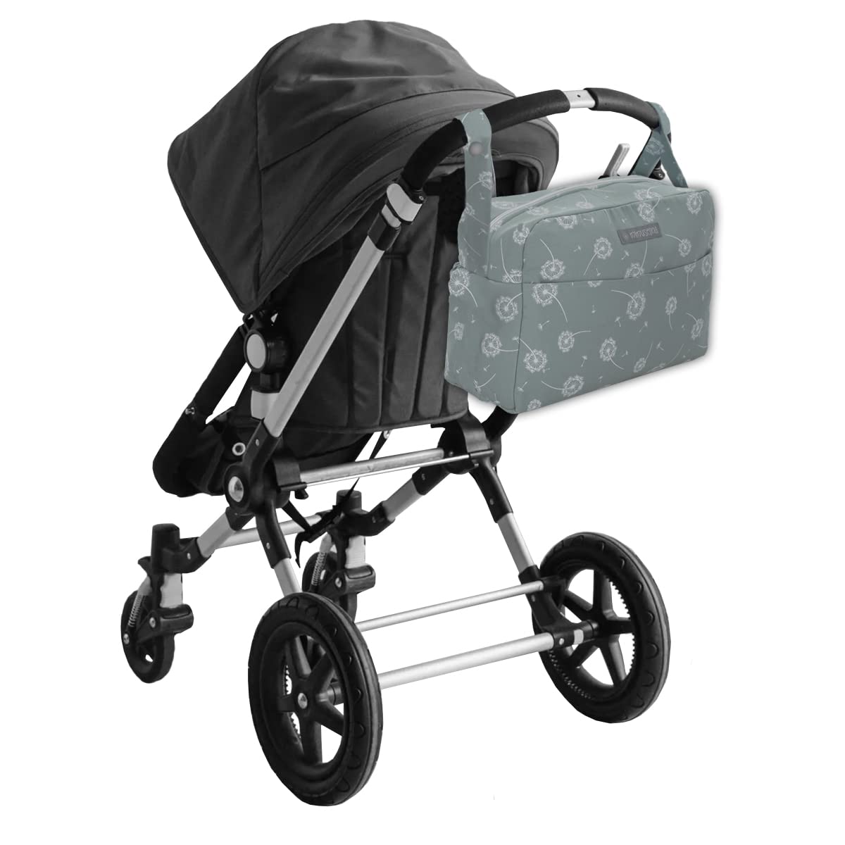 Matratze Kinderwagen Mimuselina – Kinderwagen Matratze aus 100 % OEKO-TEX-zertifizierter Baumwolle – Atmungsaktiv und Waschbar – Für Sommer und Winter – Handgefertigt in Spanien