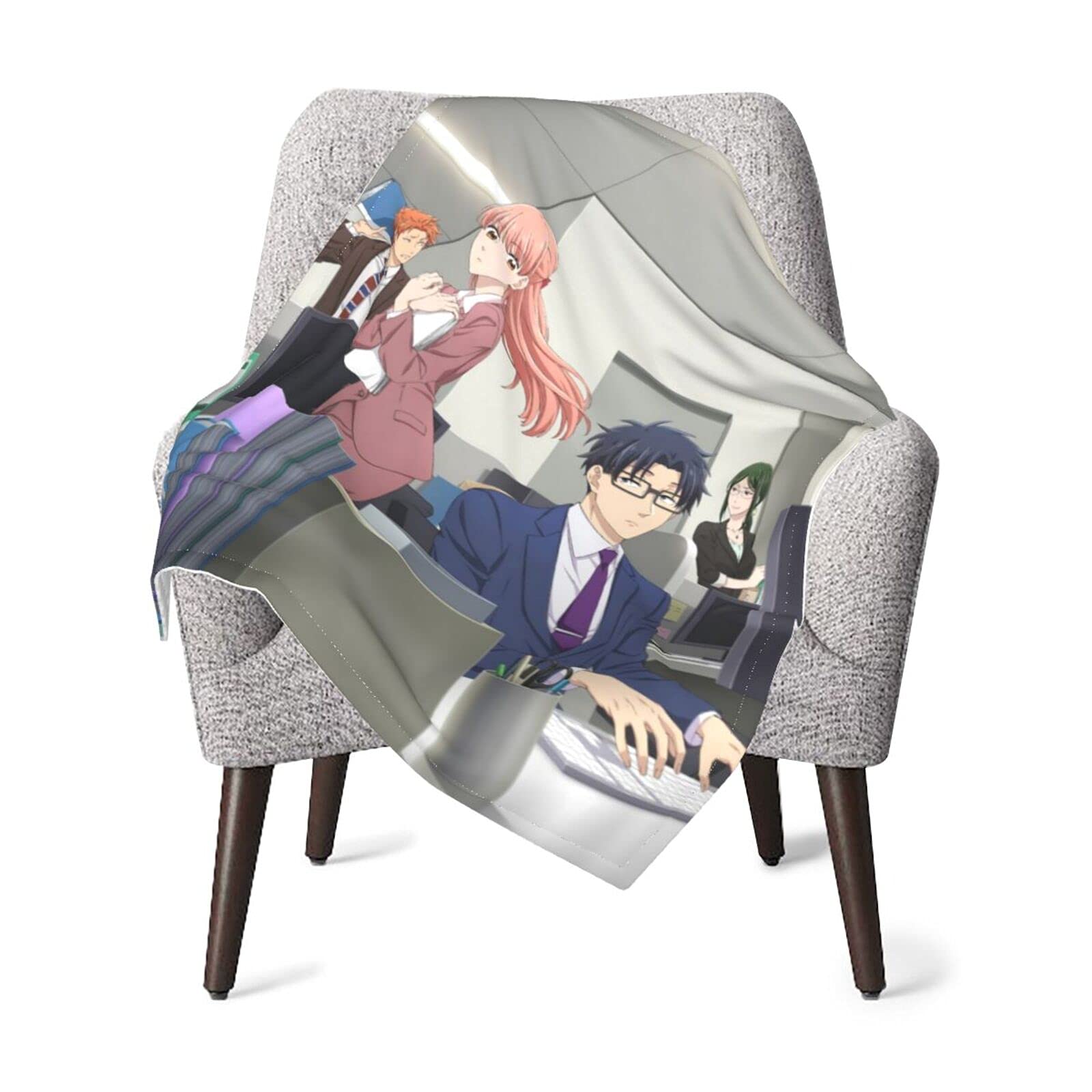 CseCas U Wotakoi Love is Hard for Otaku Baby Blankets/Baby Quilt/Baby Comfort Blanket/Baby Double Bl
