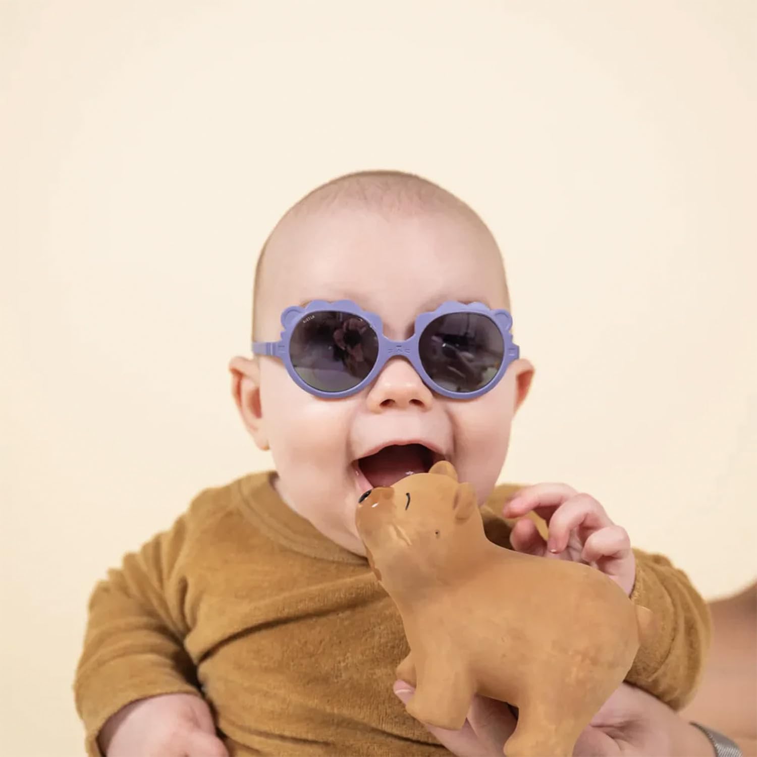 Ki ET LA Lunettes de soleil bébé Lion 0-4 ans incassable protection UV 100%