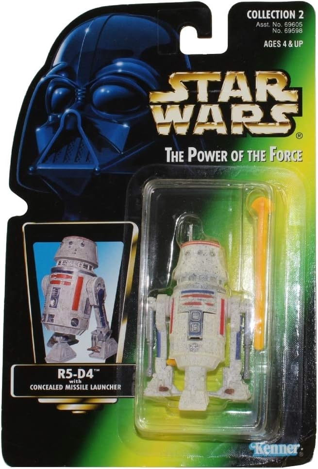 Star Wars: Power of the Force Green Card > R5-D4 Action Figure