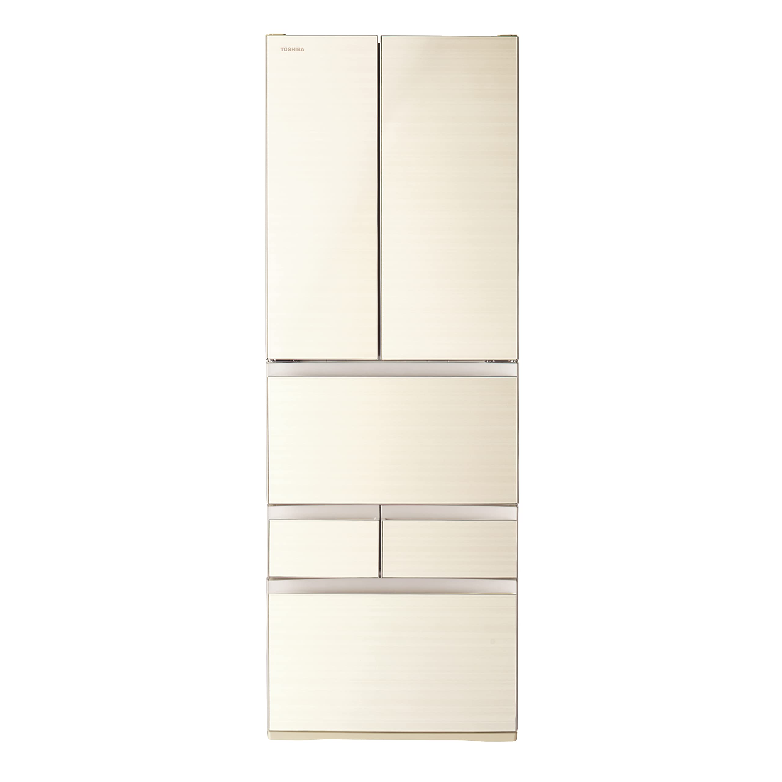 Amazon.co.jp: 東芝 冷蔵庫 幅65㎝ 509L ラピスアイボリー GR-U510FH 