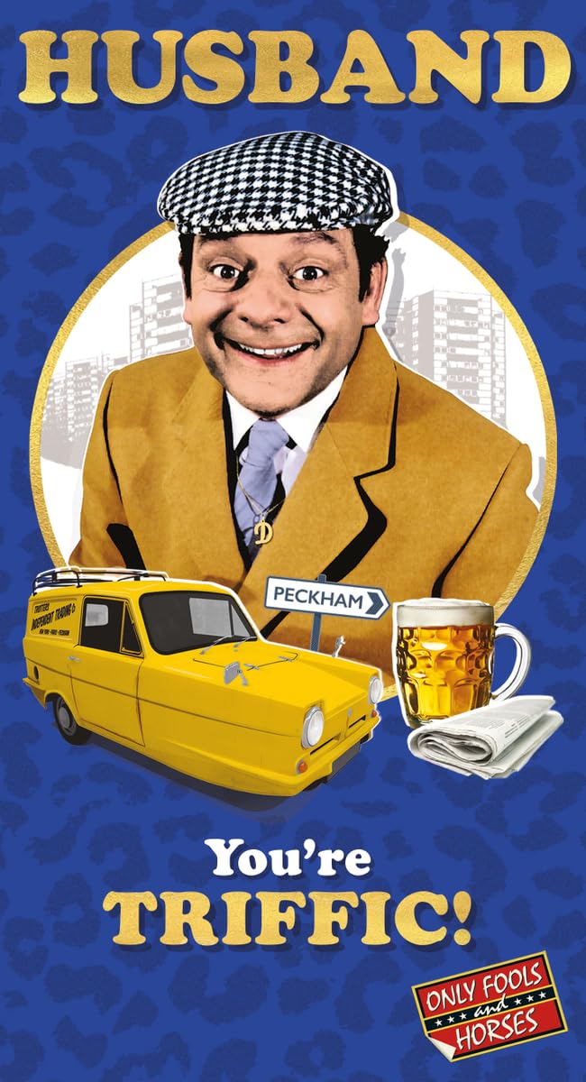 Only Fools and Horses Husband Birthday Card, Funny Husband Birthday Card