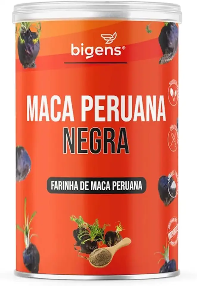 Maca Peruana Negra em Pó - 150g - Bigens
