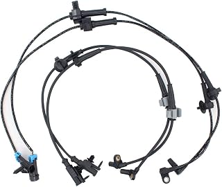 NewYall Set of 4 Front Rear ABS Wheel Speed Sensors Driver Passenger for 2007-2012 Escalade Tahoe Yukon Suburban Avalanche