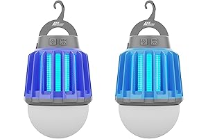 Wisely Bug Zapper: Portable Mosquito Lamp for Indoor and Outdoor Use
