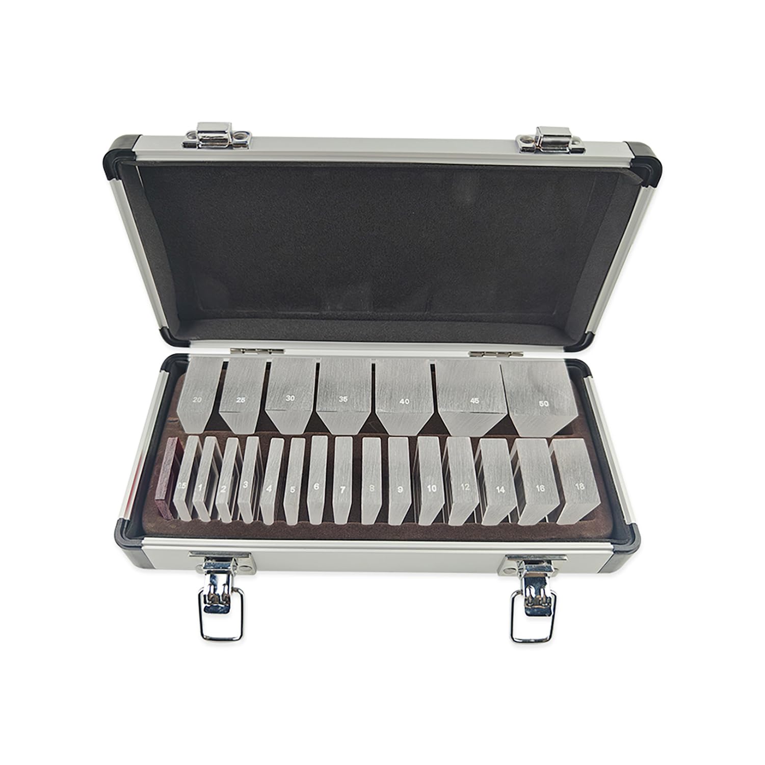 Ensemble Prisme Instrument Optique Haute qualité 23 pièces Examen ophtalmologique Ensemble Prisme lâche
