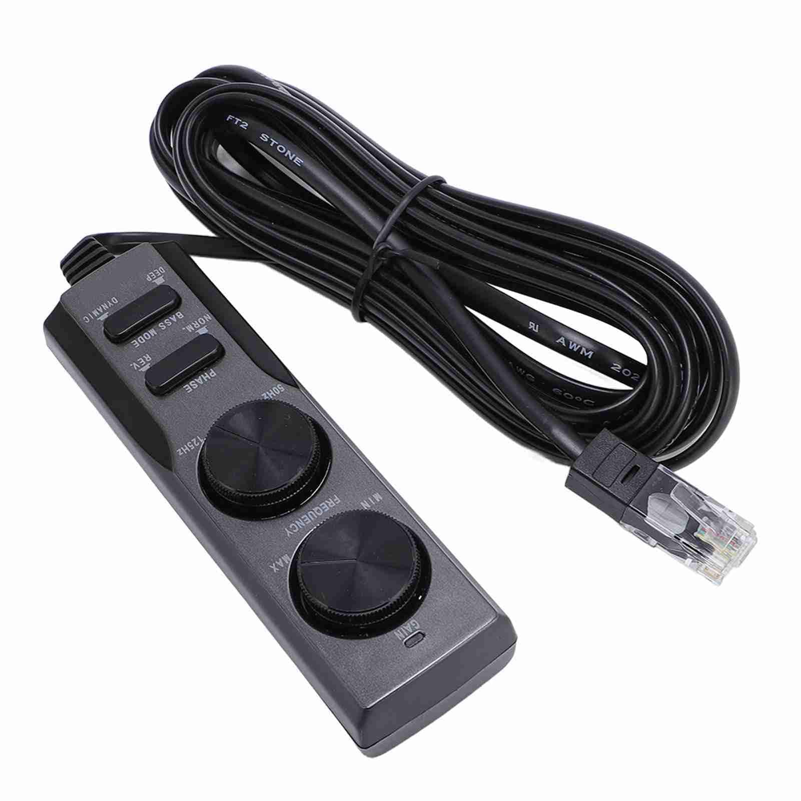 Cavo di Controllo Subwoofer Stereo per Auto Qualità del Suono Migliorata per TS-WX130DA Regolazione della Frequenza per gli Appassionati di Auto
