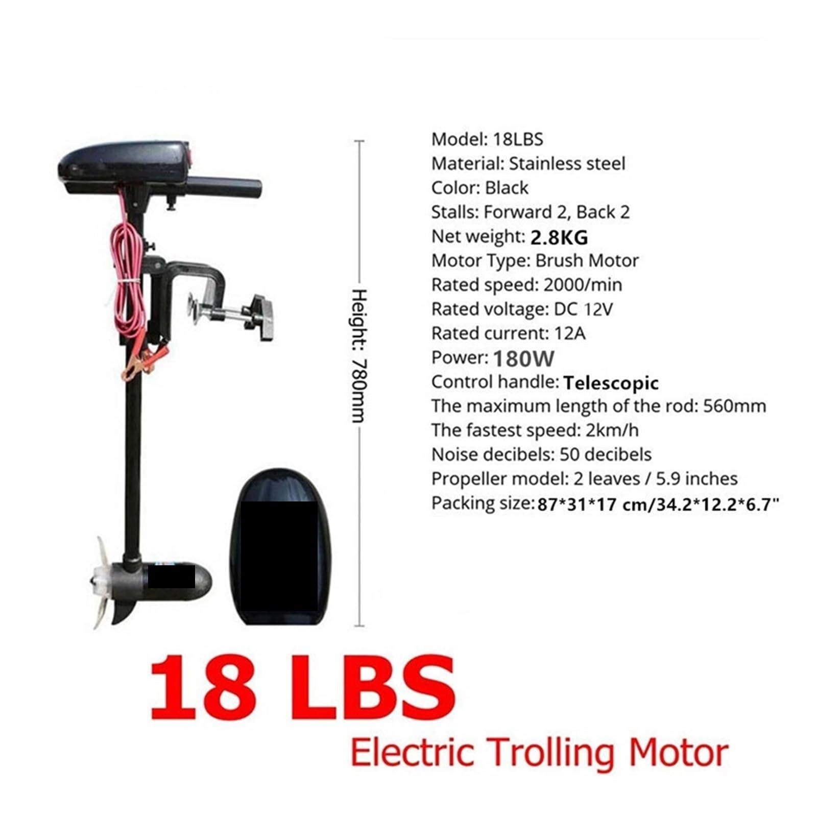 Silnik Okrętowy, Opór Elektryczny 18LBS 144W