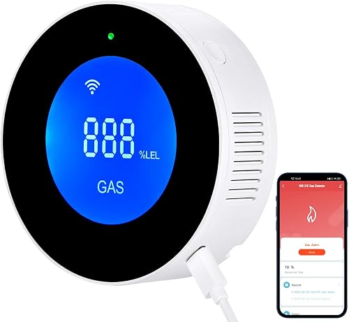 Détecteur de Gaz naturel WiFi 