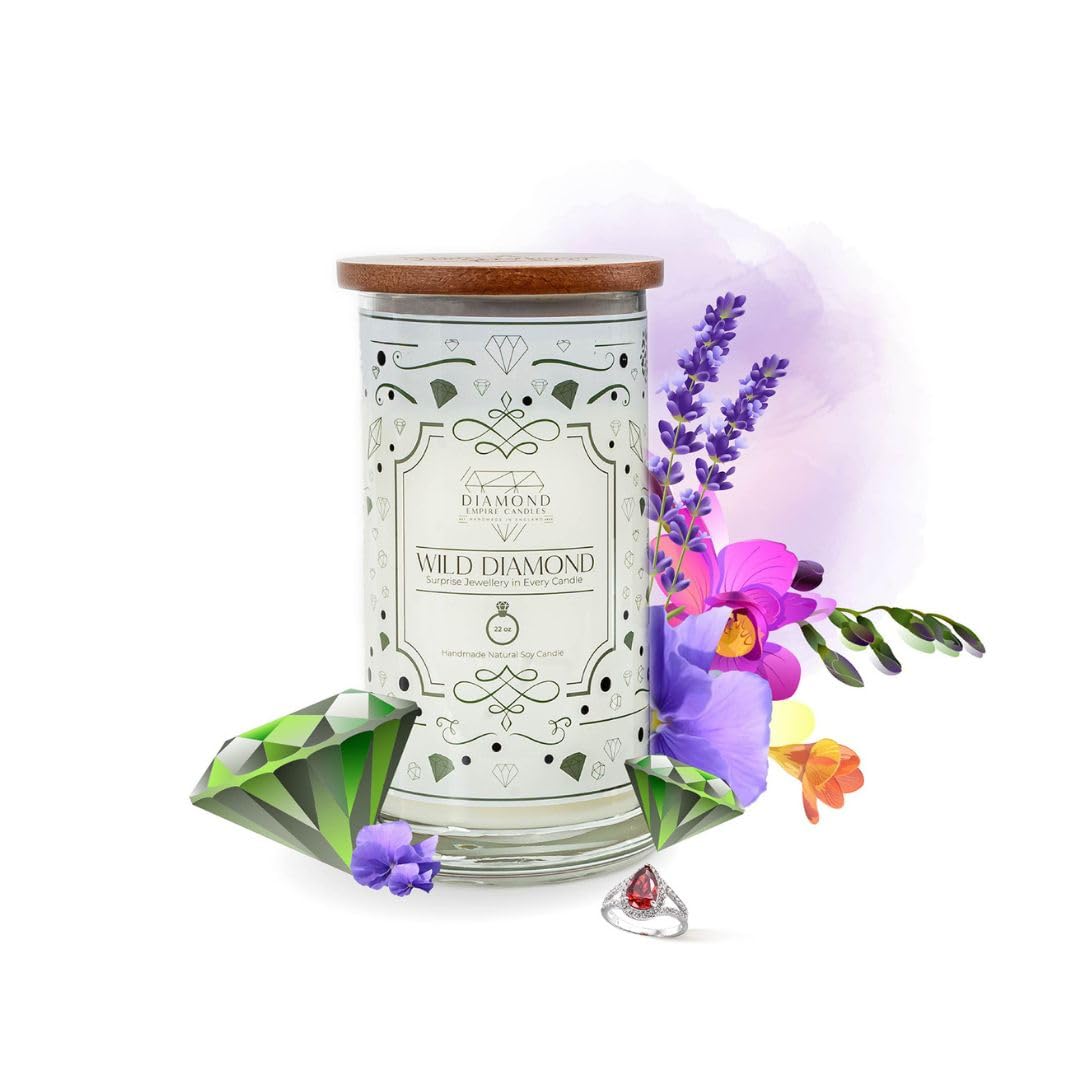 Diamond Empire I Love You Candle With 2 Wick Candle (Burn Up - View #6