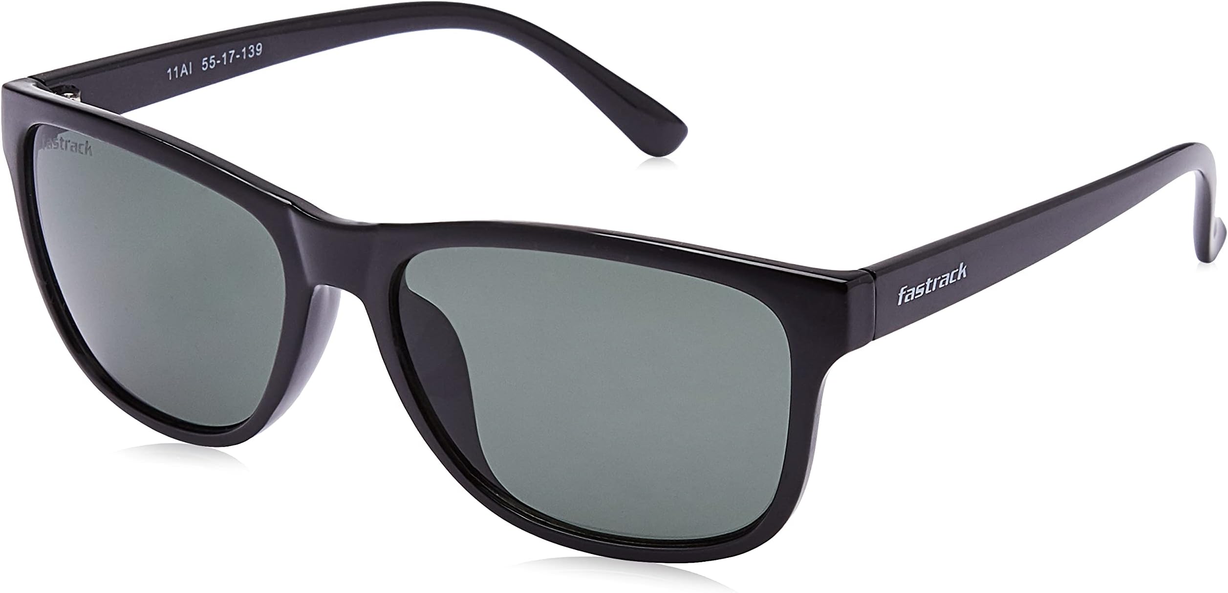 Fastrack UV Protected Square Men's Sunglasses (Grey/Black)