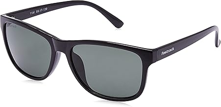 Fastrack Black Wayfarer 100% UV protected Sunglasses for Men