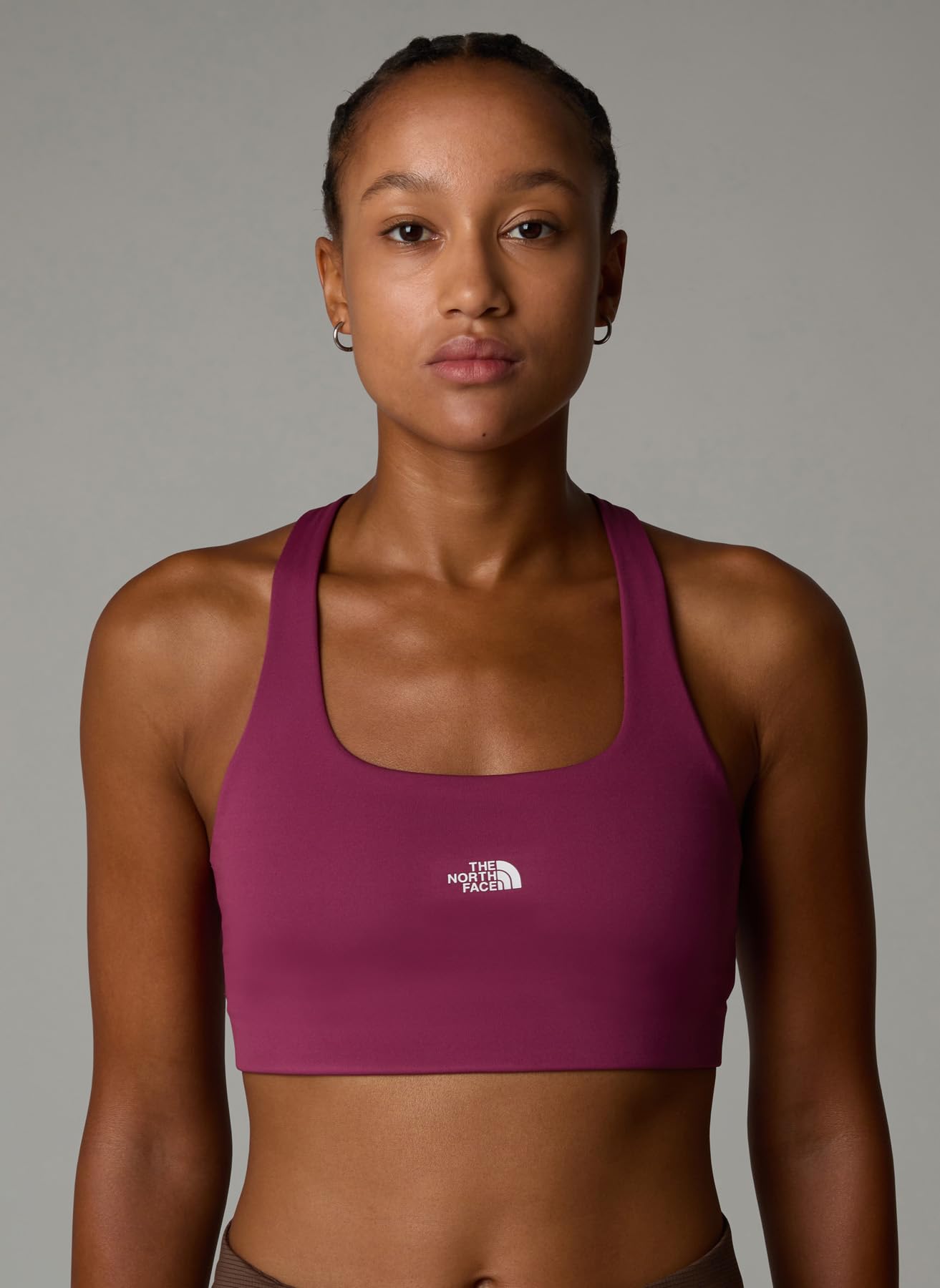 The North Face Women's Movmynt Sports Bra, Cyber Berry, XL