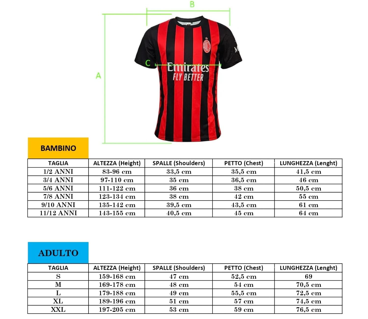 Maglia Milan Luka Modric 14 Replica Autorizzata 2025-2026 Bambino (Taglie-Anni 4 6 8 10 12) Adulto (S M L XL XXL) - 4