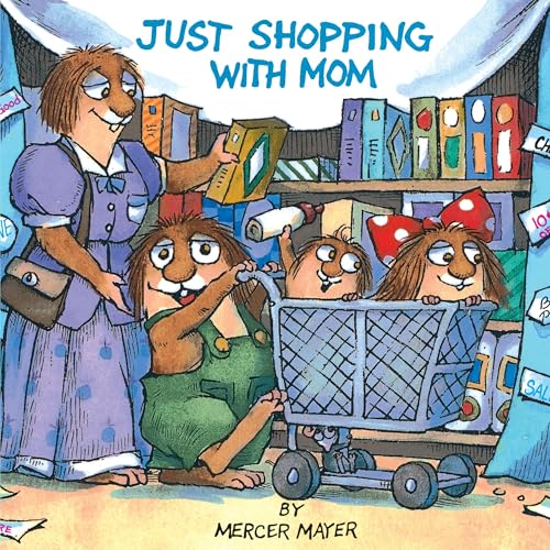 Image of Just Shopping with Mom (A Golden Look-Look Book)