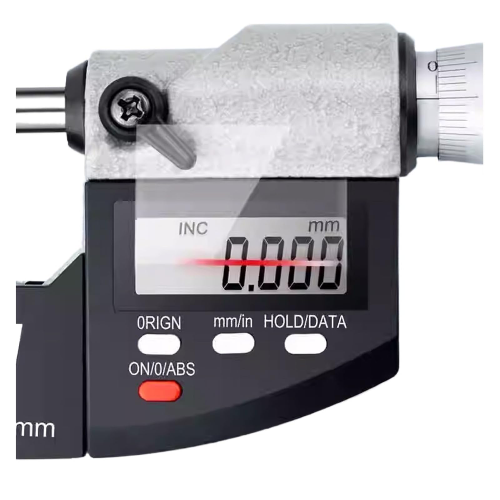 Micrómetro digital digital de 0 a 50 mm con precisión de 0,01 mm, herramientas de medición electrónicas, calibrador, micrómetro de carburo. Mide cualquier cosa