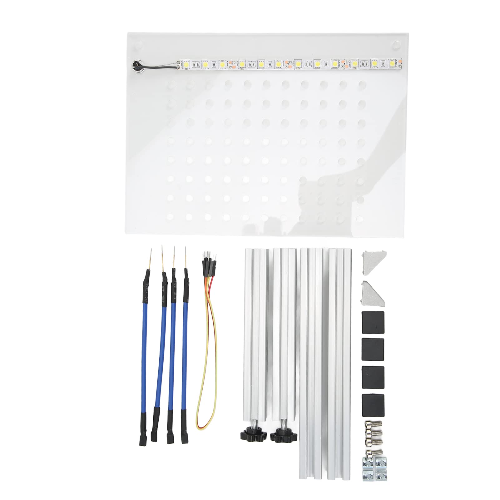 LED BDM Cadre Support, Alliage D'Aluminium Outil de Réglage de Puce ECU avec Broche de Sonde pour KTAG KESS pour Programmation Flash ECU