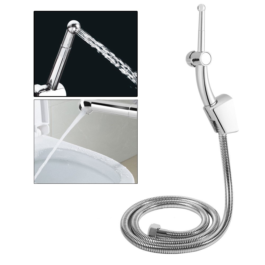 Hand-Held Adjustable Hose Wall Mount for Bathroom Sprayer is Easy to Install, Hygienic and Low Cost : Baby