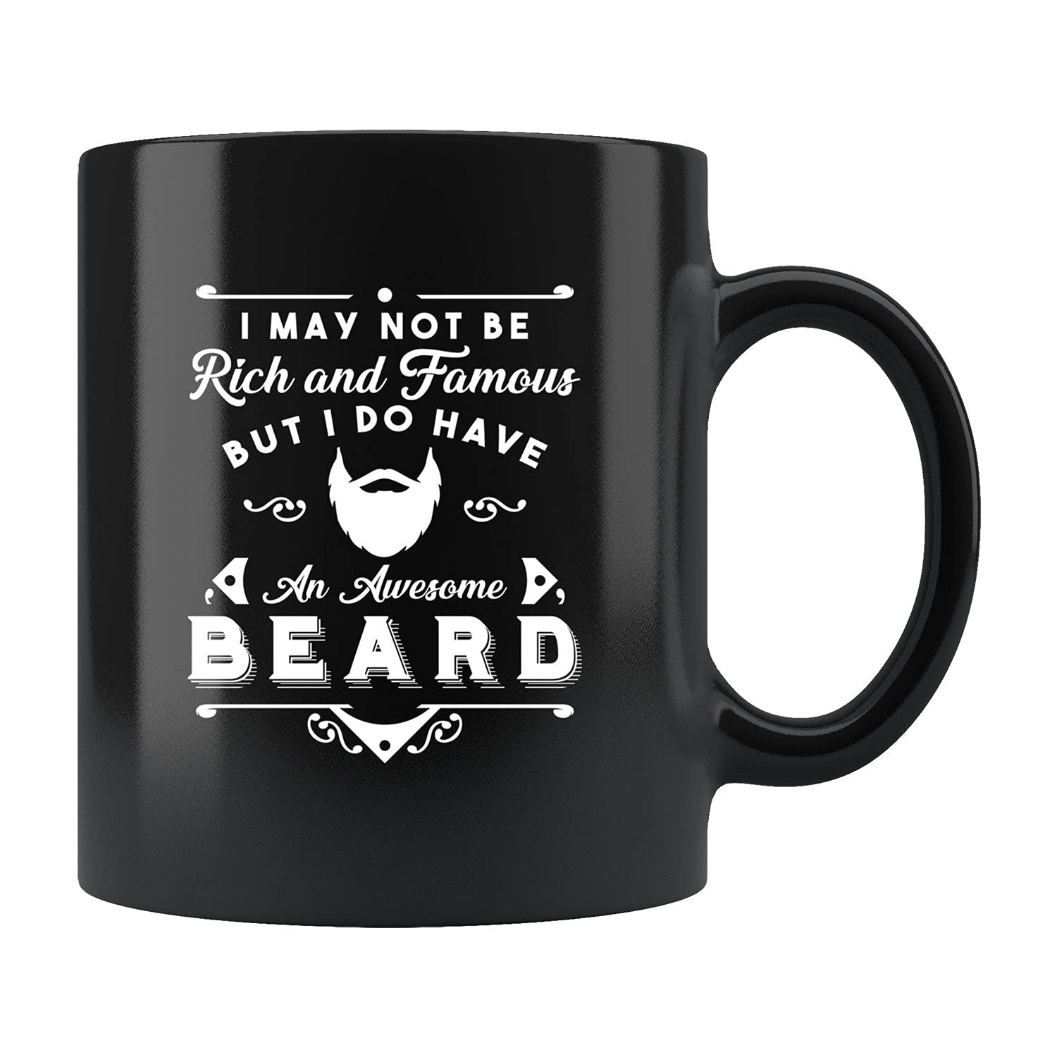 Funny Beard Mug Beard Coffee Mug Beard Gift Bearded Bearded Man Mug Bearded Man Bearded Brother Gift 11 Oz