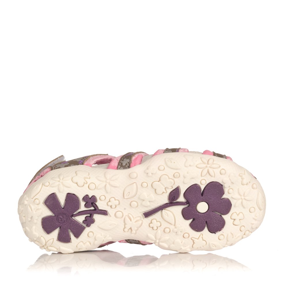 GOMEZ 400121 Sandalia Flores Planta Piel NIÑAS