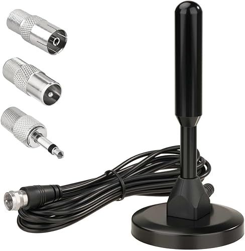 Superbat Antena FM de repuesto para receptor de radio estéreo para el hogar interior para Yamaha Pioneer Onkyo Marantz Sherwood Radio FM interior AV