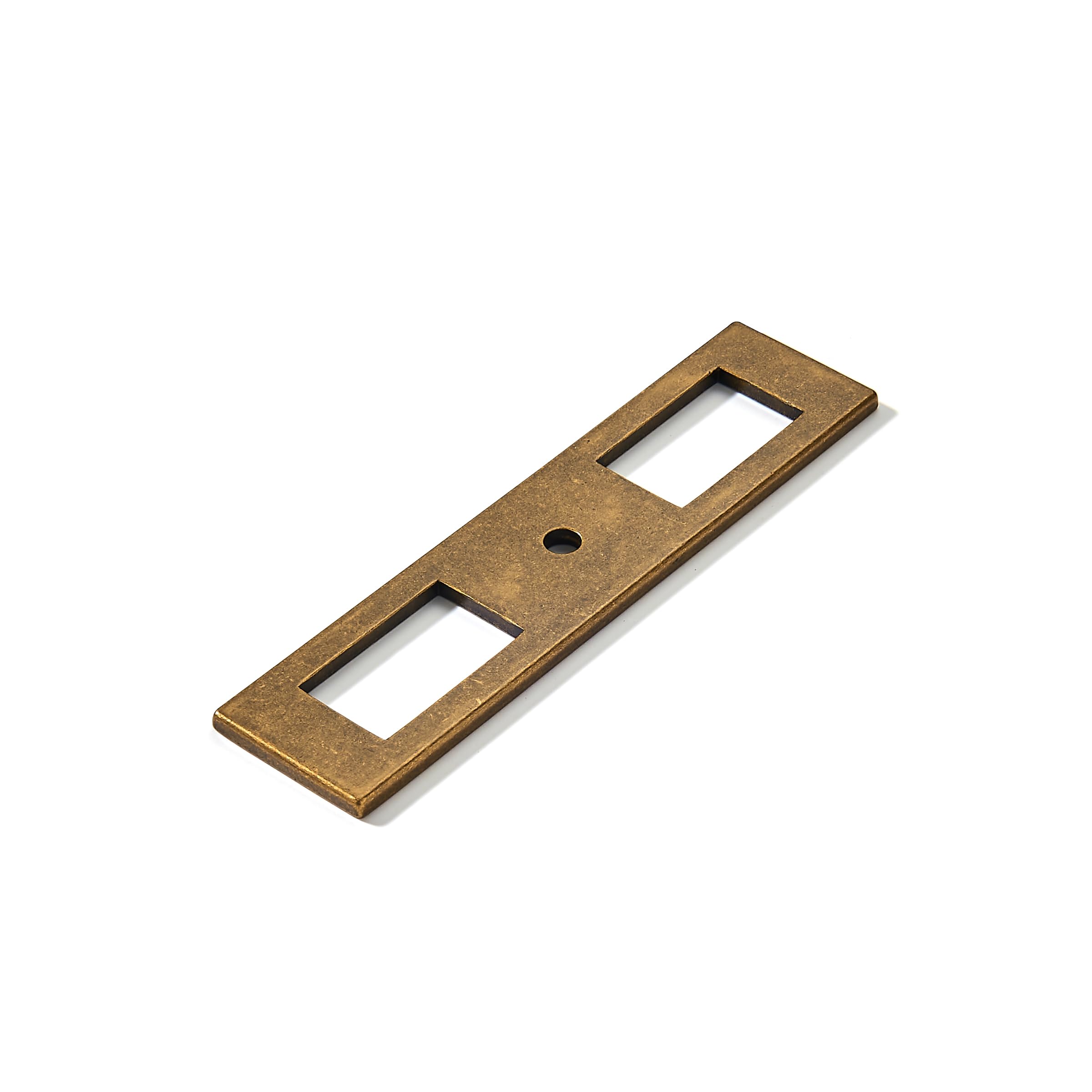 AMZ - 288 Antique Brass Cabinet Backplates CTC 4 in (102 mm) 5 Pack