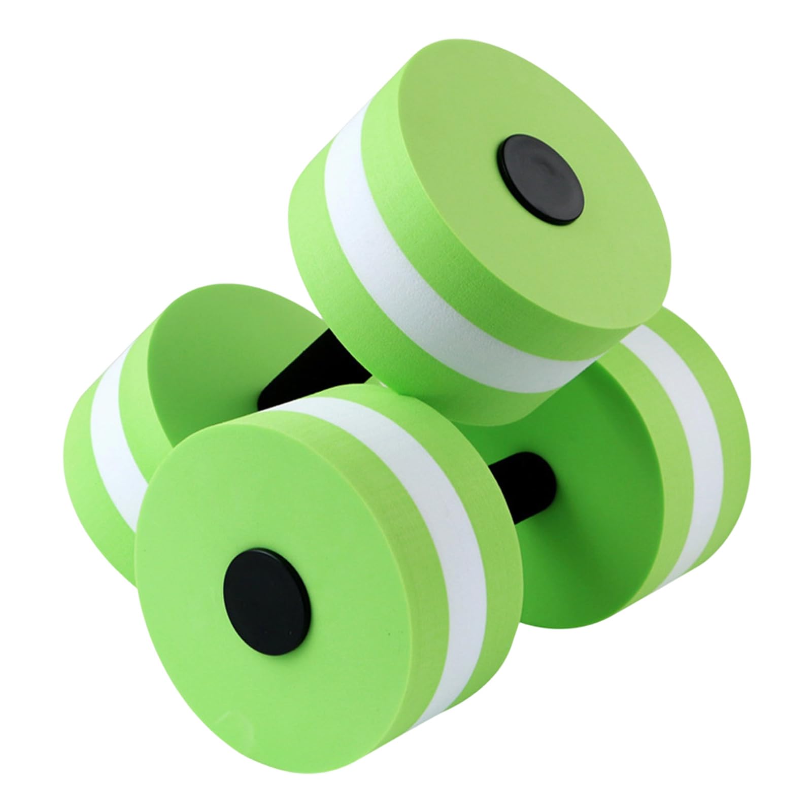BWANGIAO 2pieces Highly Density EVA Foam Dumbbell Exercise Dumbells Fitness Barbells Water Fitness Exercises Equipment