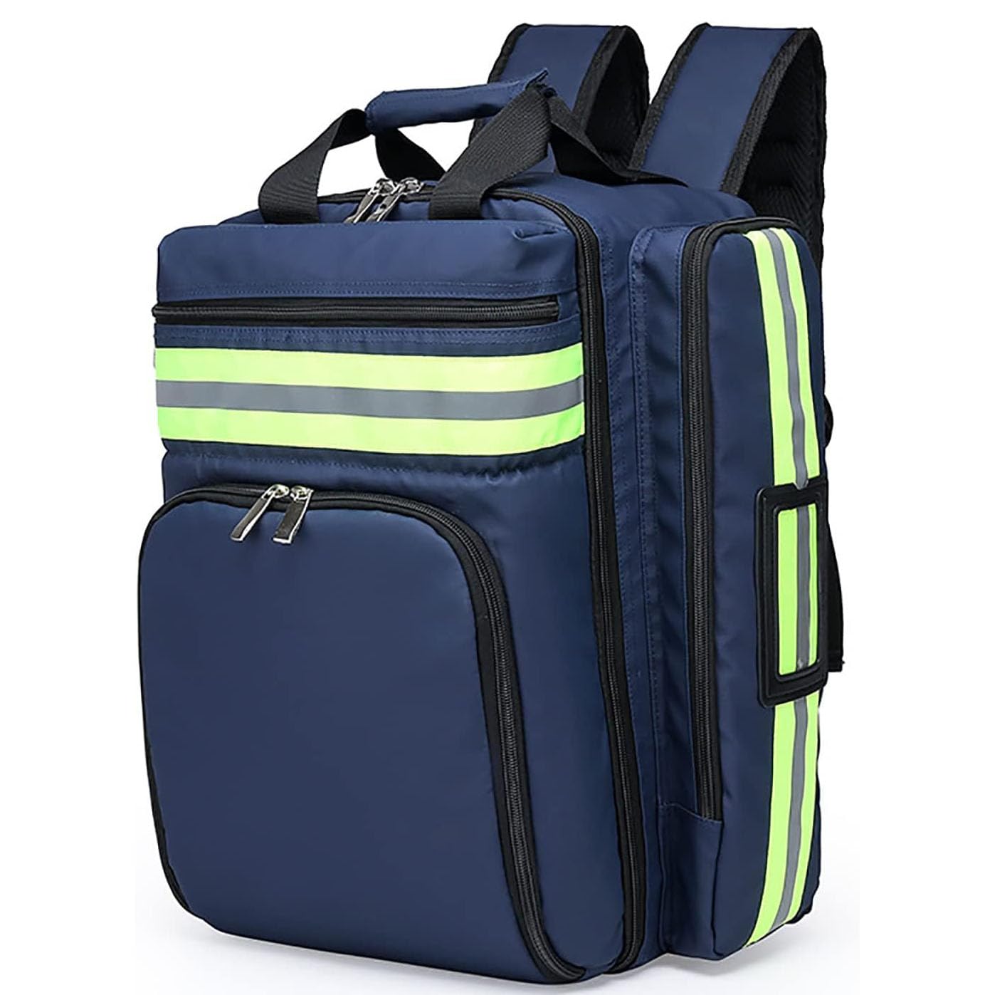 Bolsa para botiquín de Primeros Auxilios, Bolsa de Emergencia médica, diseño Reflectante por la Noche, para EMT, Enfermeras, médicos tácticos, atención domiciliaria,Azul