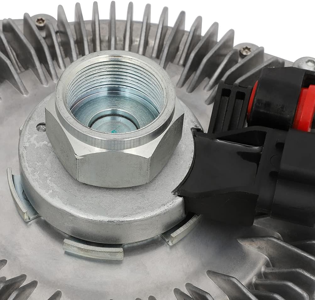 3292 LINNCAS Radiator Cooling Fan Clutch Fit for 2013-2018 for Ram for 5500 2013-2018 for Ram for 4500 2013-2018 for Ram for 3500 2013-2018 for Ram for 2500 Radiator Fan Clutch Black