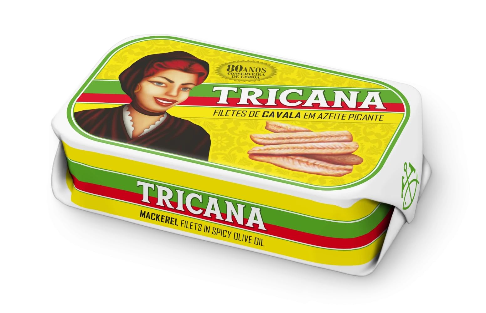 Tricana - Gourmet-Makrelenfilets in würzigem Olivenöl - 5er Pack (5 x 120 gr)