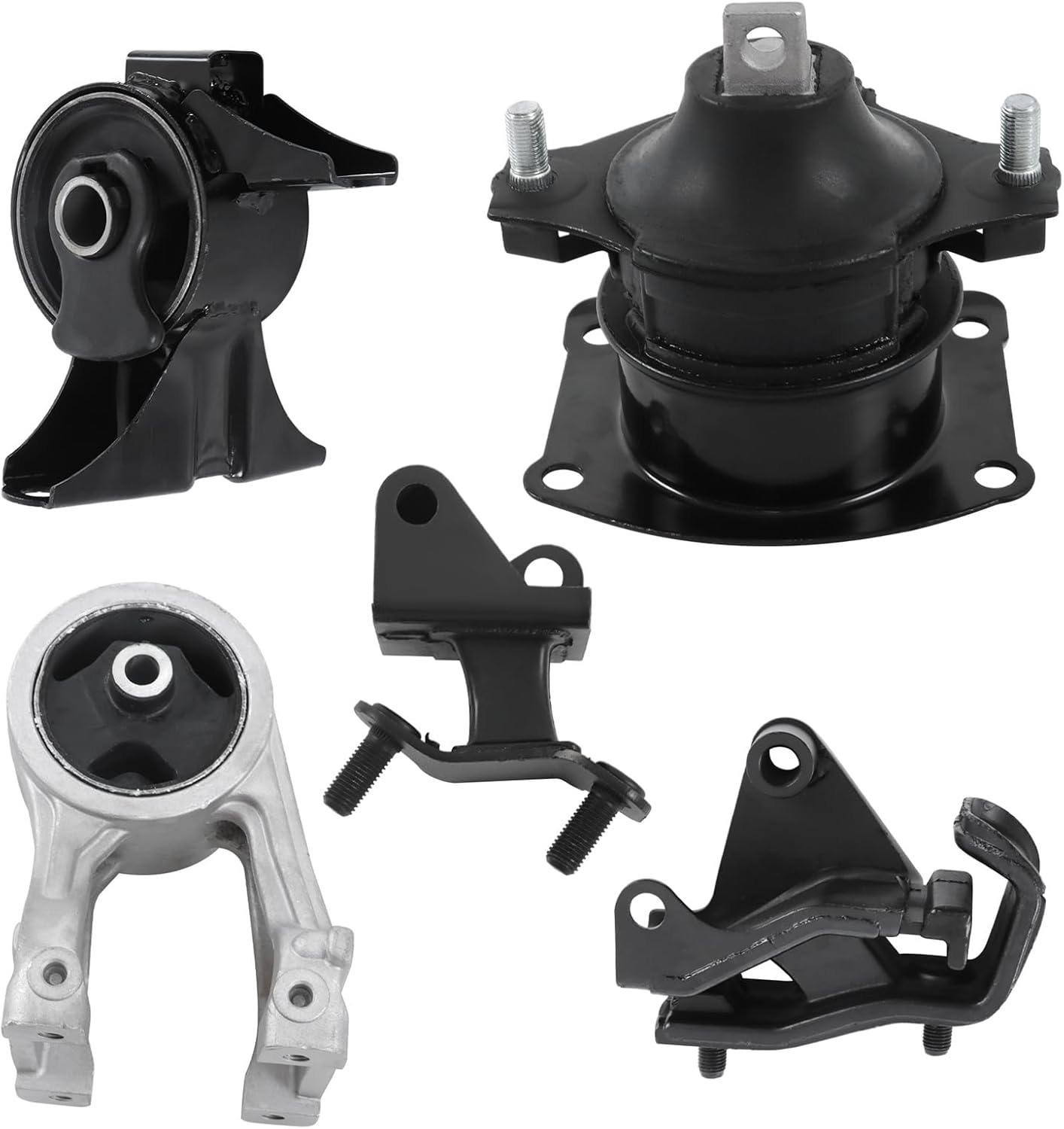 GXYWADY 5PCS Engine Motor Mounts Transmission Mount Replacement for A4526HY A4555 A4553 A4558 A4557 Replacement for Odyssey 2008 2009 2010 3.5L