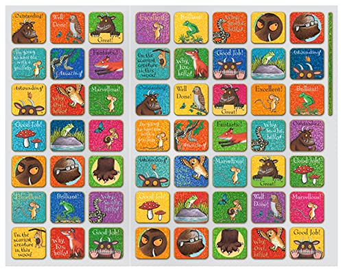 Paper Projects 01.70.30.016 The Gruffalo Reward Chart and Sparkly Stickers