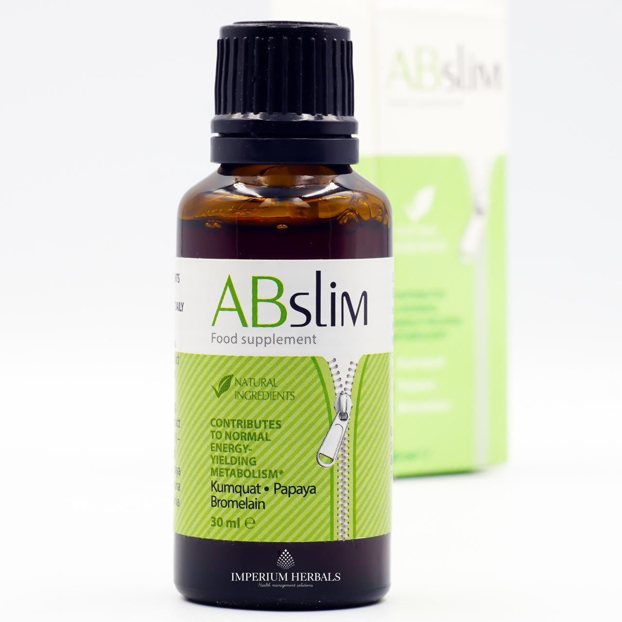 ABslim Tropfen 3x 30 ml - Bromelain, Papaya, Kumquat
