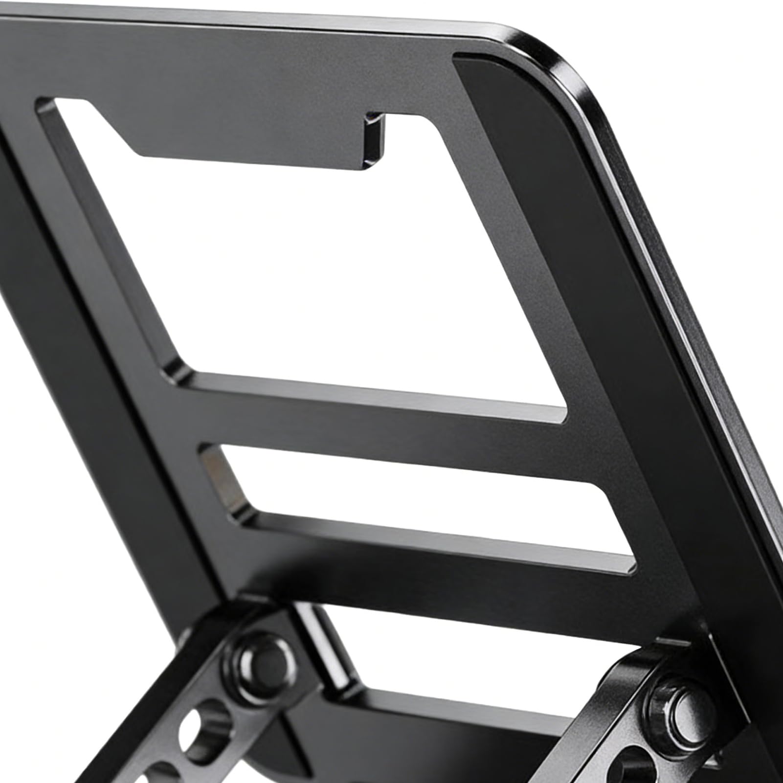 Supporto per computer portatile, rialzo girevole a 360° con dissipazione del calore per PC portatile, supporto regolabile per tablet, ufficio, università, casa, lavoro, gioco, gioco,