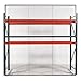 Wirecrafters - RackBack Wire Mesh Pallet Rack Enclosure - Back Panel 120"W x 60"H