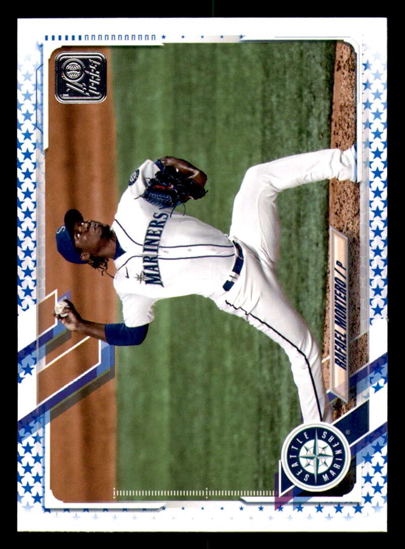 Amazon.com: 2021 Topps Blue Star 299#637 Rafael Montero Seattle Mariners :  Collectibles & Fine Art