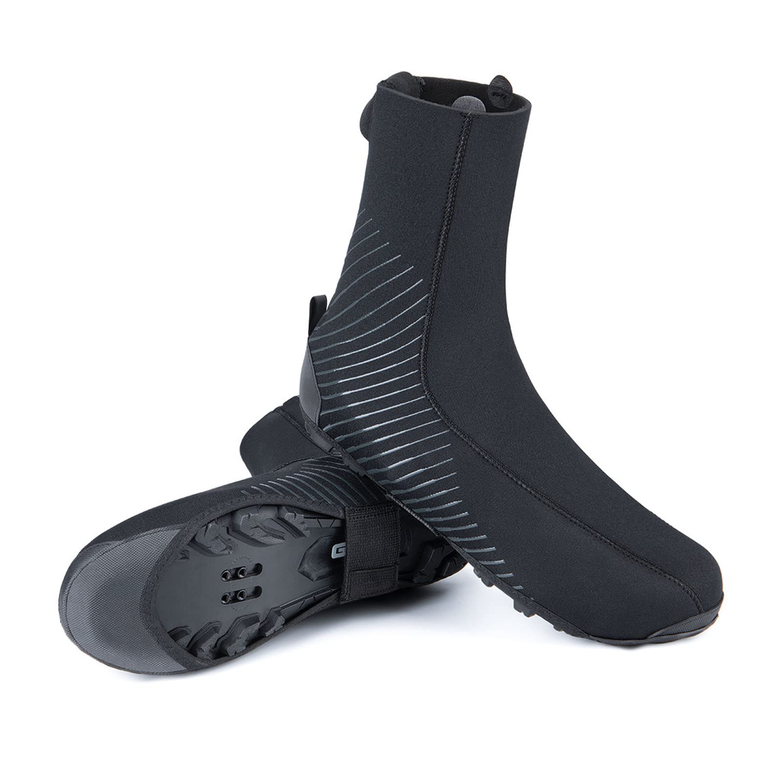 LZQpearl Couvre Chaussures De Cyclisme De Vélo De Montagne Unisexe, Couvre-Chaussures De VTT Imperméables Coupe-Vent Léger Thermique Chaud