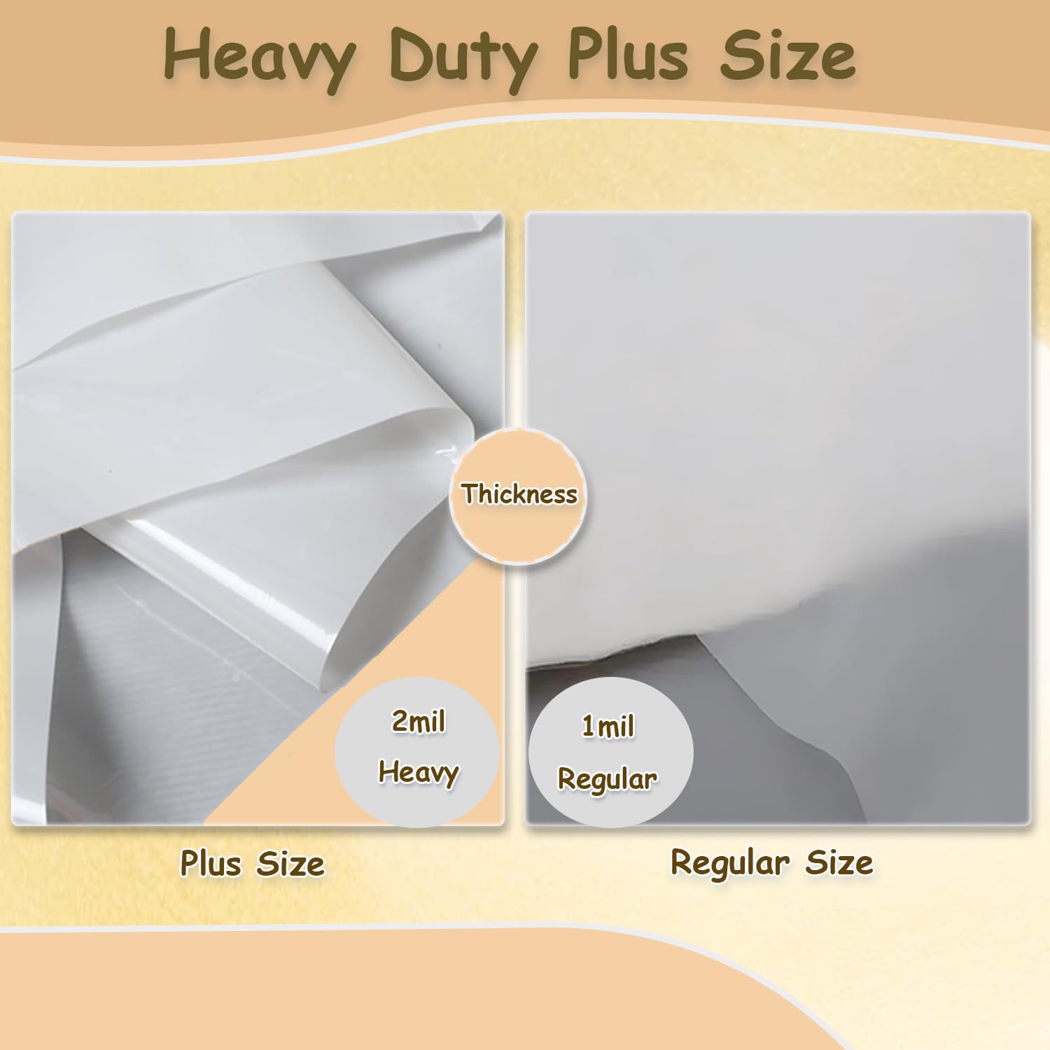 Urby Tabliers jetables pour adultes en plastique/poly. Idéal pour la peinture, les pique-niques et les utilisations médicales