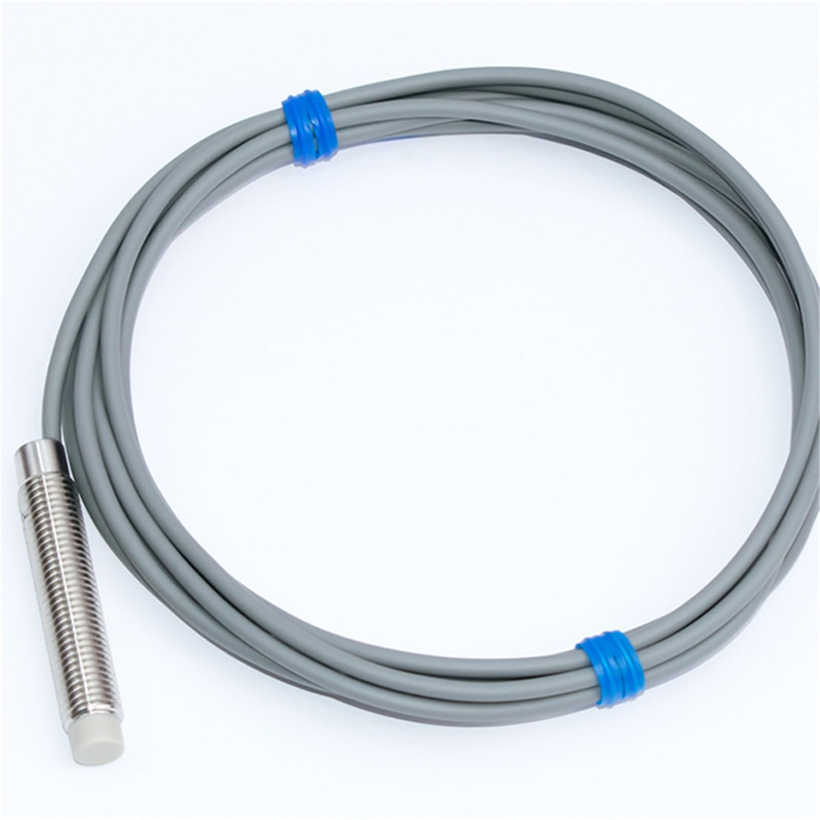 Diámetro 6,5 mm, sensor capacitivo pequeño con rosca M8, rango máximo de 4 mm, 3 cables | M8 Flushed 1mm,PNP.N.O.