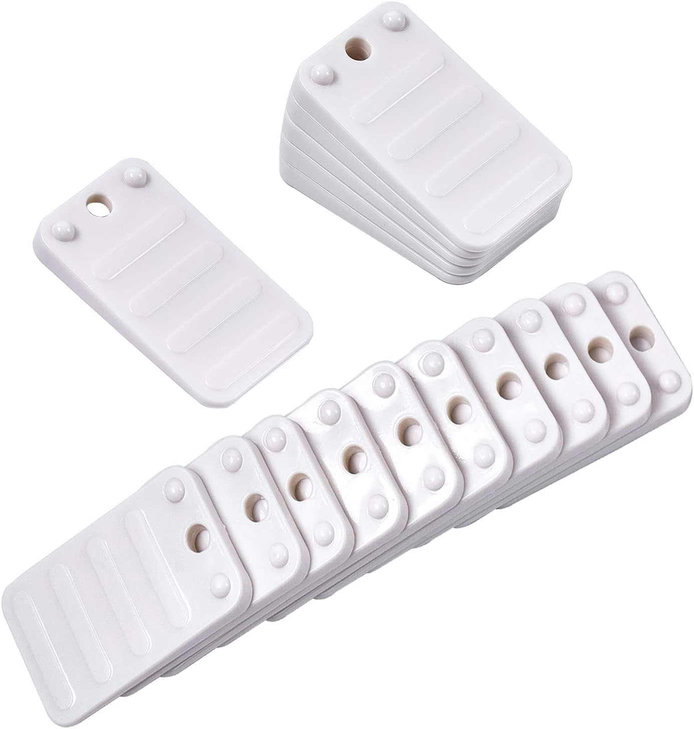 12 Pack Toilet Leveling Shims, Multi Purpose Plastic Shims